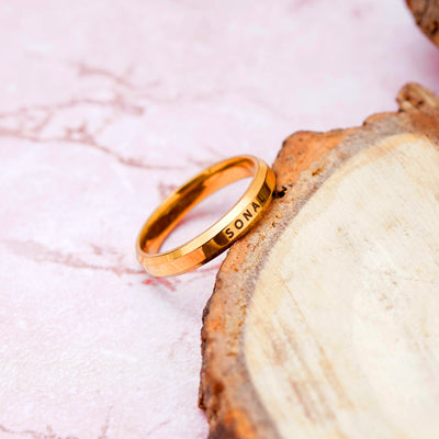 PERSONALISED CLASSIC RING