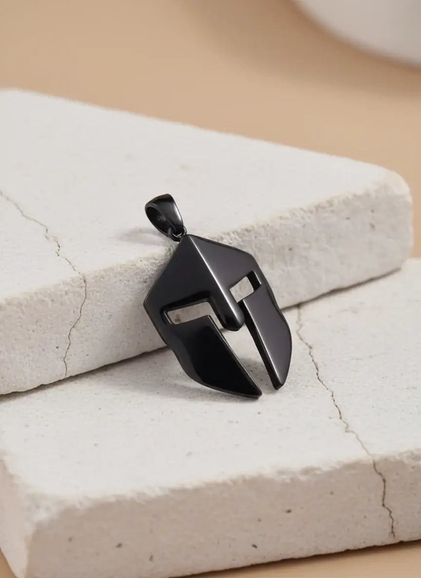 Spartan Locket for Men – Black